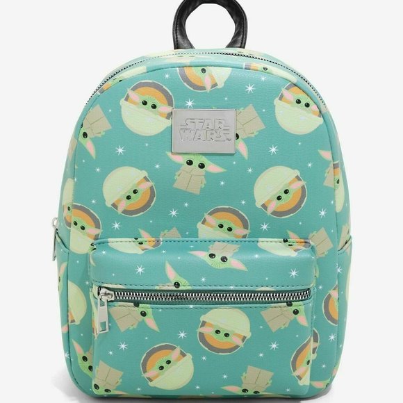 Bioworld Bags Star Wars Baby Yoda Mini Backpack The Child Grogu
